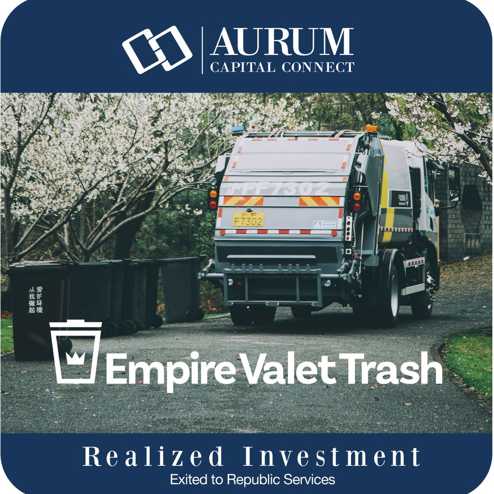 Empire Valet Trash — Aurum Capital realized investment, exited to Republic Services