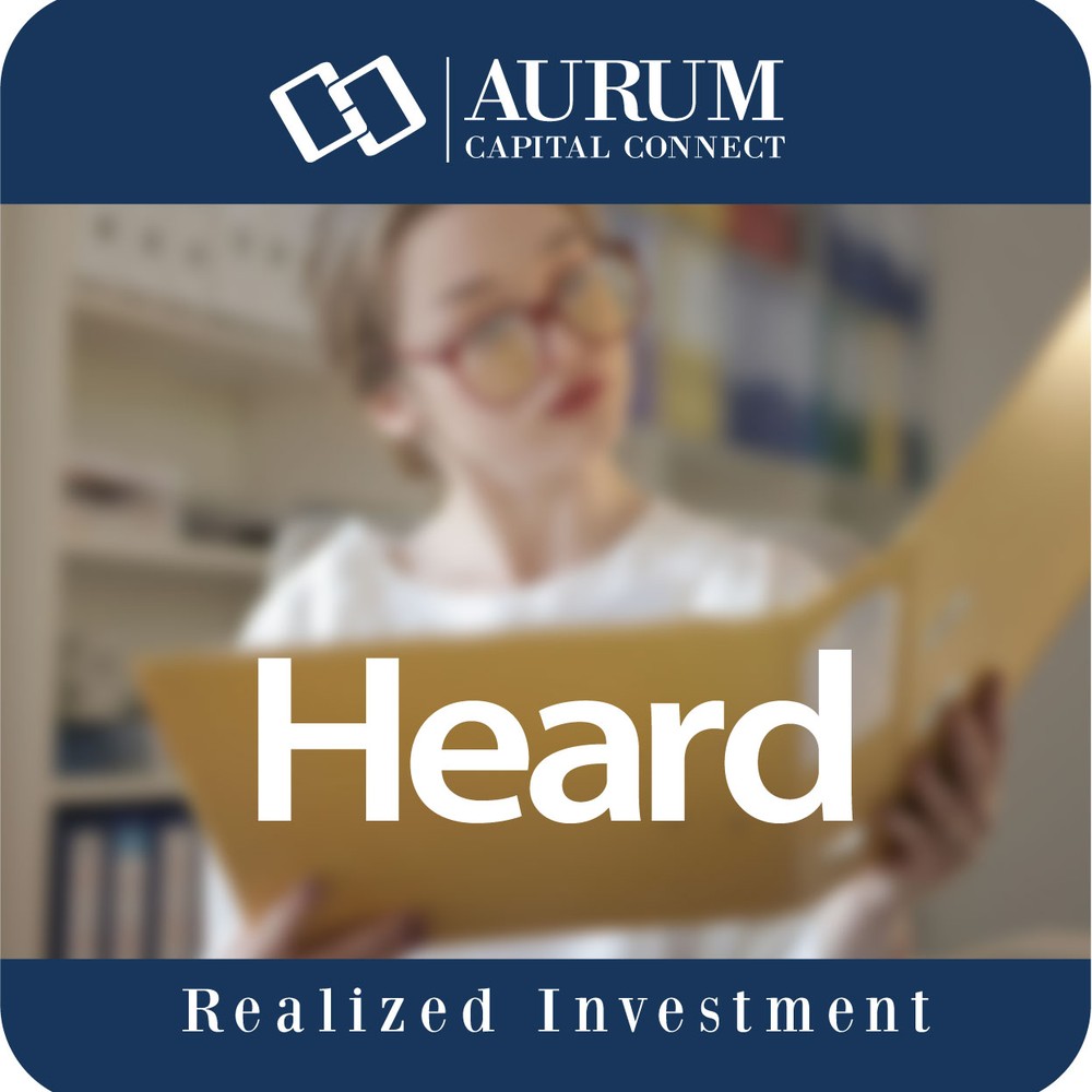 Heard — Aurum Capital realized investment